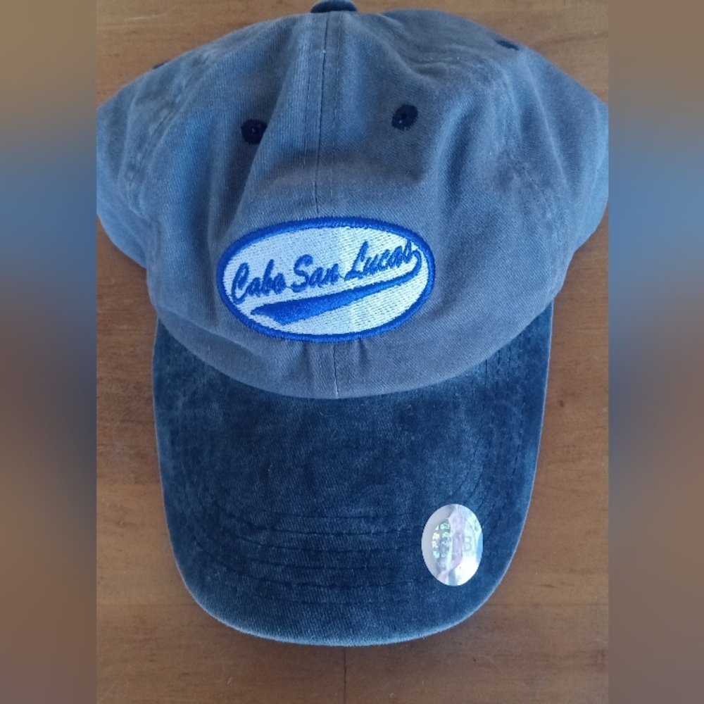 Cabo San Lucas Blue and Gray Cap